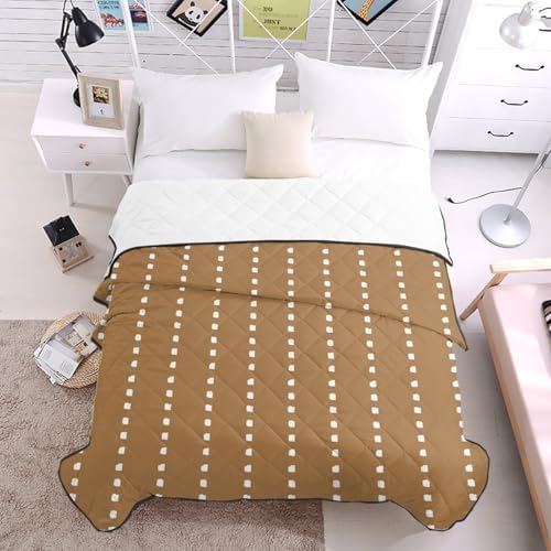 T&H XHome Ticking Quilt California King Luxury Quilted Comforter