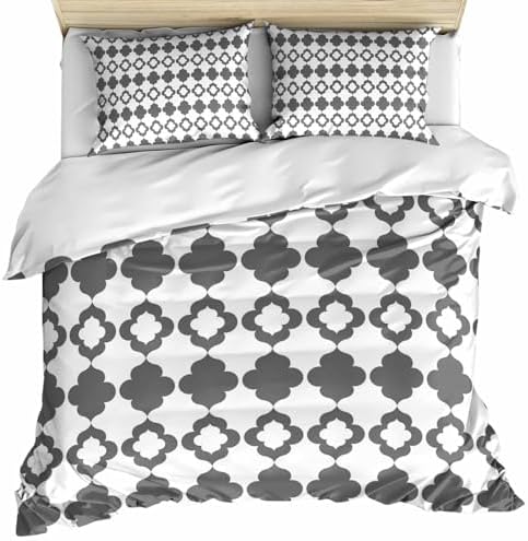 Vintage Bohemia Bedding 3 Piece Duvet Cover Set Full Size, Abstract