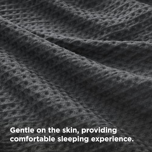 Bedsure Textured Duvet Cover King Size, Soft & Breathable Comforter
