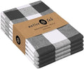 Native Fab 4-Pack Kitchen Towel with Hanging Loop 16x26 inches, Cotton