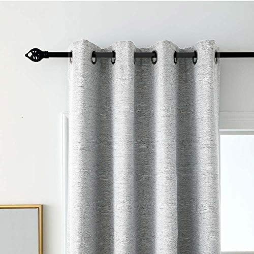 North Hills Double Tone Color Jacquard Textured Weave Curtains