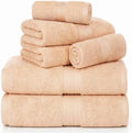 Ample Decor 100% Cotton Bathroom Towel Set, 600 GSM, Soft & Absorbent