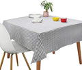 Tablecloths, Rectangle Vintage Table Covers Pure Cotton Gingham
