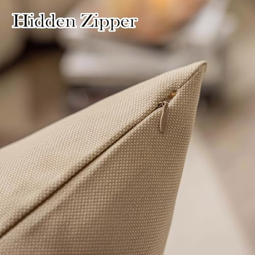 Demetex Outdoor Throw Pillows 18x18 Waterproof Square Pillow Covers