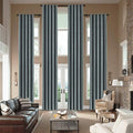 cololeaf Room Darkening Velvet Curtains Grommet Soft Velvet Drapes