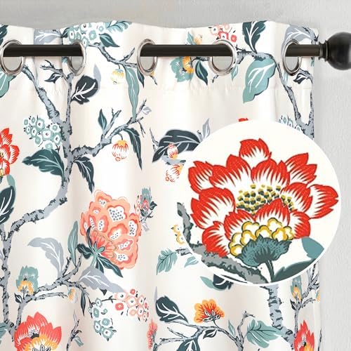 DriftAway Ada Floral Botanical Print Flower Leaf Lined Thermal