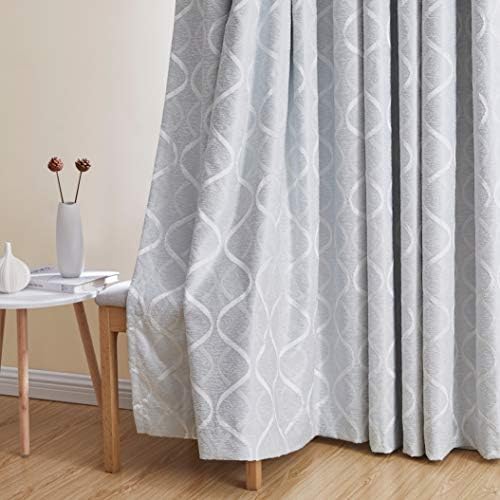 HLC.ME Versailles Lattice Flocked 100% Complete Blackout Thermal