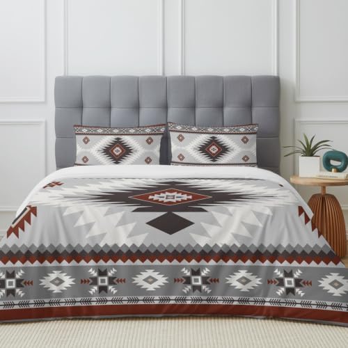 Bohemian Full Duvet Cover Set - 4 Pcs Comforter Cover Bedding Sets