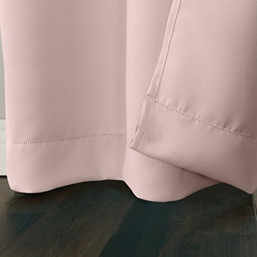 Sun Zero Easton Energy Saving Blackout Grommet Curtain Panel, 40" x