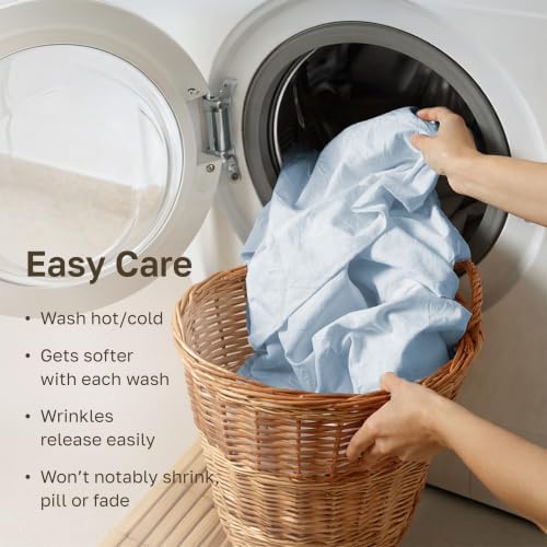 California Design Den 100% Egyptian Cotton Deep Pocket Full Size