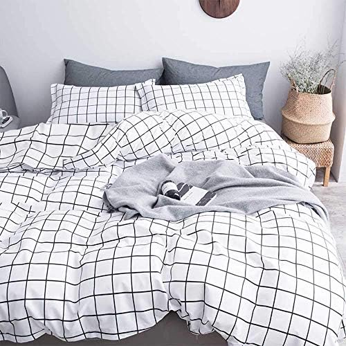 Nanko King Duvet Cover Set 3 pcs, 104x90 inch Geometric Cool