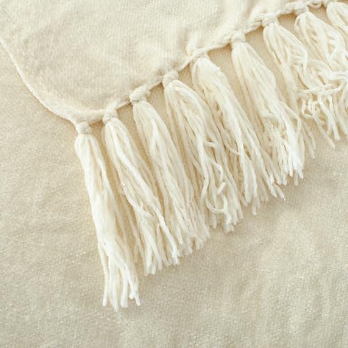 Chenille Throw Blanket for Couch - Soft Knit Blankets 60"X80"