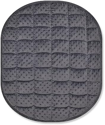 TONGDADA Weighted Lap Blanket 7lbs for Adult,Perfect for Relaxation