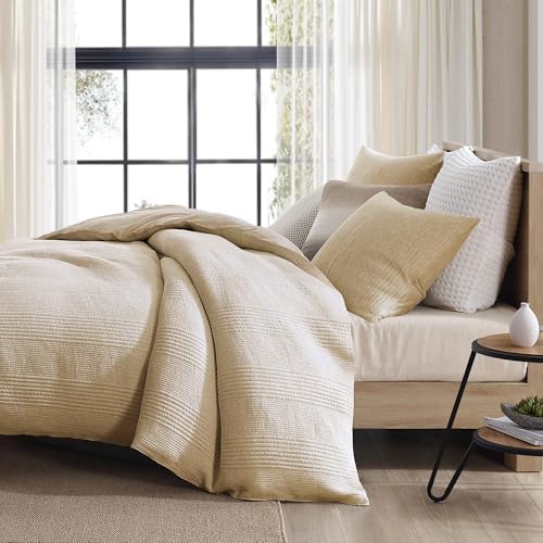 Duvet Cover Set - Full/Queen, Soft Jersey Knit Bedding - 3 Piece