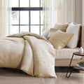 Duvet Cover Set - Full/Queen, Soft Jersey Knit Bedding - 3 Piece