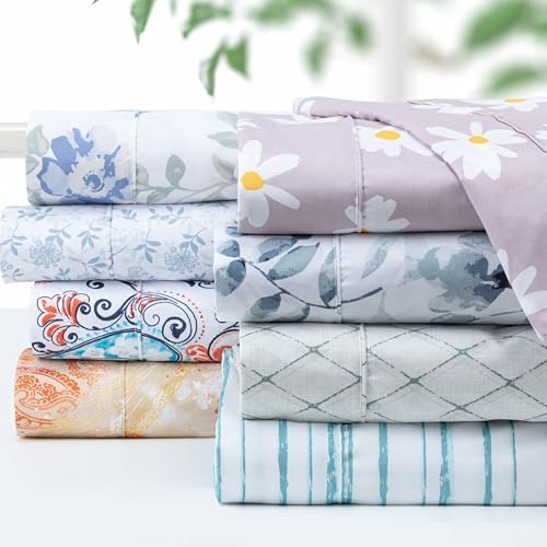 Pointehaven Bedding Twin Extra Bed Sheet Set- 3 Pieces Bedding- 100%