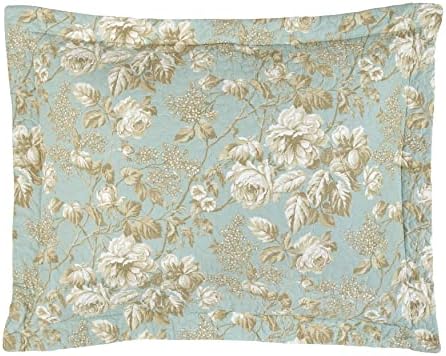 Laura Ashley Home - Twin Quilt Set, Cotton Reversible Bedding with