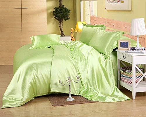 Duvet Cover Cal King Size Set Sage With Zipper Closure, Ultra Soft