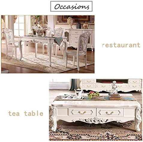 Table Runner Linen Burlap, Table Runner 12x108 Inch Khaki White Simple