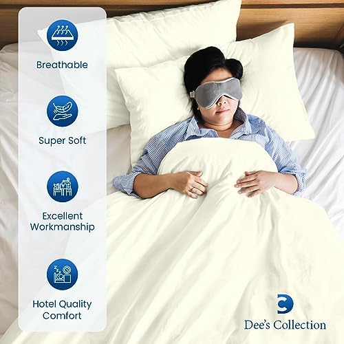 Dee's Collection 800 Thread Count Twin Size Duvet Covers Egyptian