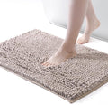 FRESHMINT Chenille Bath Rugs Extra Soft and Absorbent Microfiber Shag