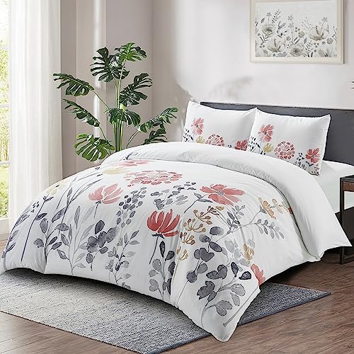 Style Quarters 3pcs Queen Size Microfibre Duvet Cover Set Summer