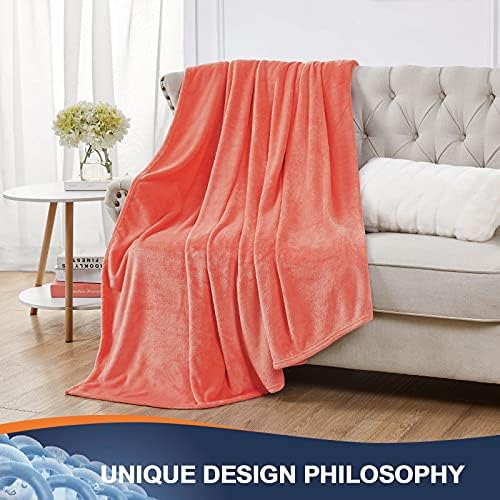 Walensee Fleece Blanket Plush Throw Fuzzy Lightweight