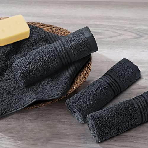 Belizzi Home Ultra Soft Cotton Washcloths, Contains 12 Piece Face