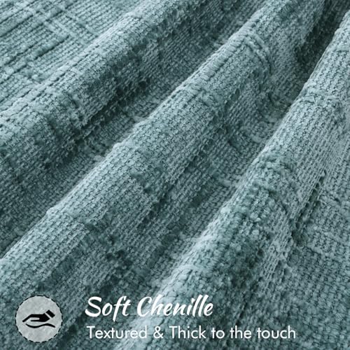 decorUhome Chenille Decorative Throw Pillow Covers 20x20 Set of 2