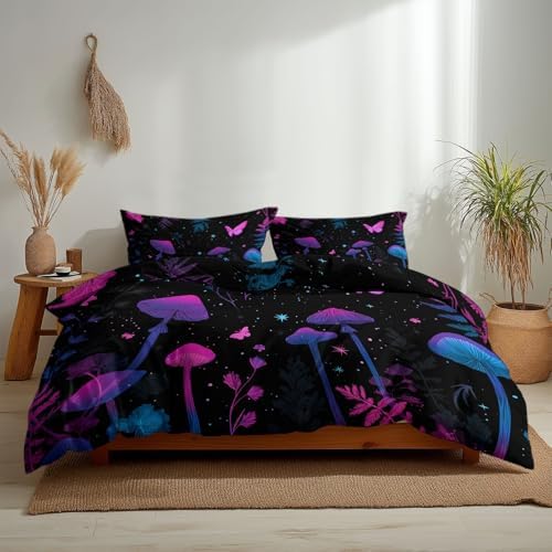 Duvet Cover King Size, Reversible Twin Duvet Cover Set with