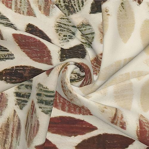 Dahlia Floral Burgundy Red Brown Pillow Covers 18x18 Inch Set of 2