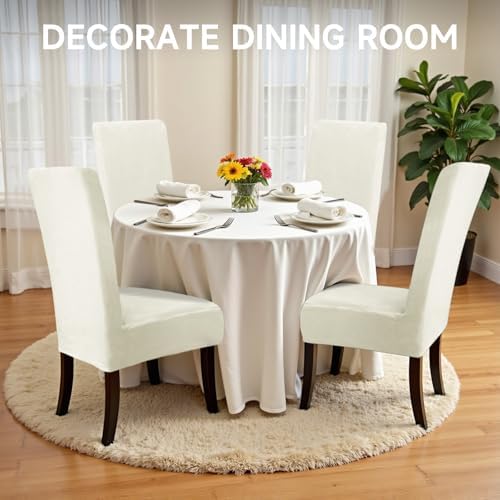 Velvet Dining Room Chair Covers Washable Dining Chairs Covers Stretch