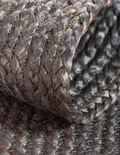 Handwoven Braided Jute Table Runner Reversible,Natural Farmhouse &