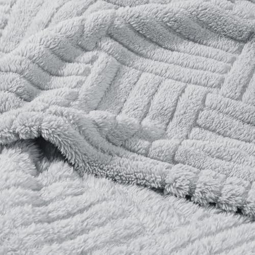 Whale Flotilla Lightweight Fleece King Size Blanket for Bed, Light