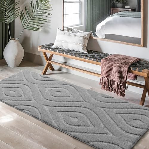 DEXDE Bathroom Rugs Runner, Non Slip for Bathroom Floor Shower, 24x60