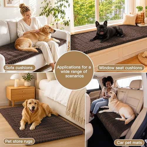 BIETYONE Couch Covers for Dogs,Washable Non Slip Sofa Protector for