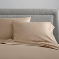 100% Cotton Sateen Pillow Cases Covers - Set of 4 with Zipper Closure