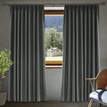Frelement Blackout Window Curtain Panels, Light Blocking Drapes with