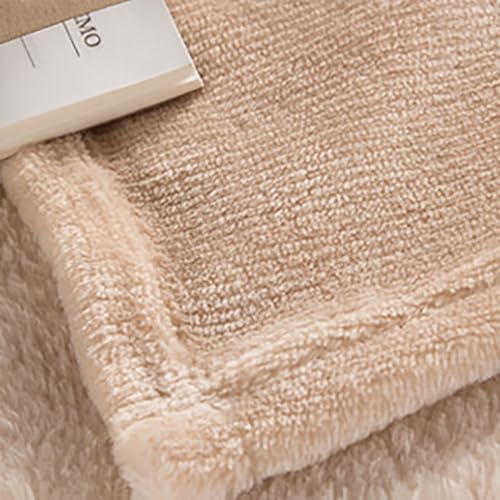 Solid Flannel Fleece Blanket,Plush Throw Fuzzy Lightweight Microfiber