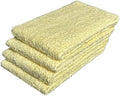 4 Pack, 100% Cotton Ribbed Terry Bar Mop for Kitchen, Highly