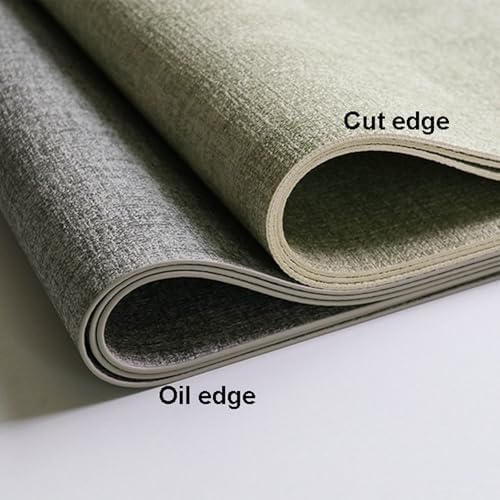 Faux Leather Placemats Set of 4/6, Heat Resistant Waterproof Dining