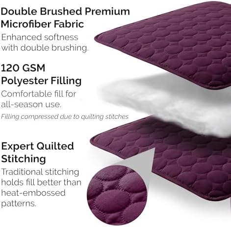 Oversized Quilt Bedding Set Queen / Full w/ 2 Quilted Pillow Shams