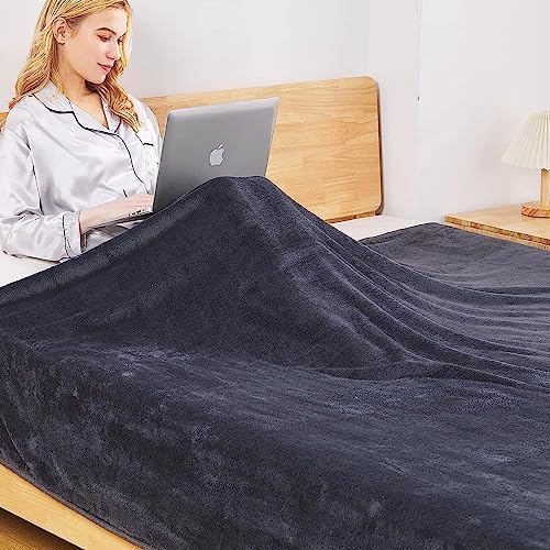 Fleece Blanket King Size 350GSM Lightweight Blankets for California