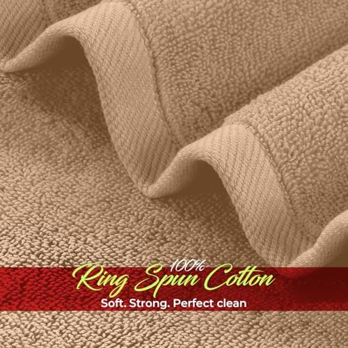 RIVERSIDE 60-Pack Cotton Washcloths – Soft & Absorbent Face Towels