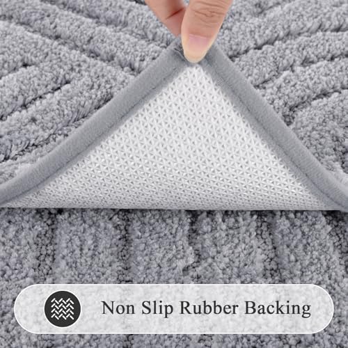 SHACOS Super Soft Bathroom Runner Rugs 24"x60" Non Slip Boho Bath Rugs