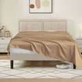 (Pack of 2) Flat Sheet Only, Full-XL (81x102) Size - Soft 100% Cotton
