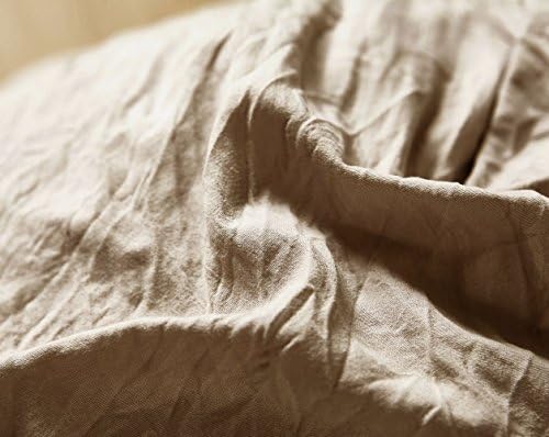 Luxury Quality Stone Washed Microfiber Taupe Duvet Cover King Size