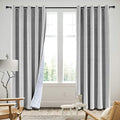 cololeaf Living Room Blackout Velvet Curtains, Grommet Blackout Lined