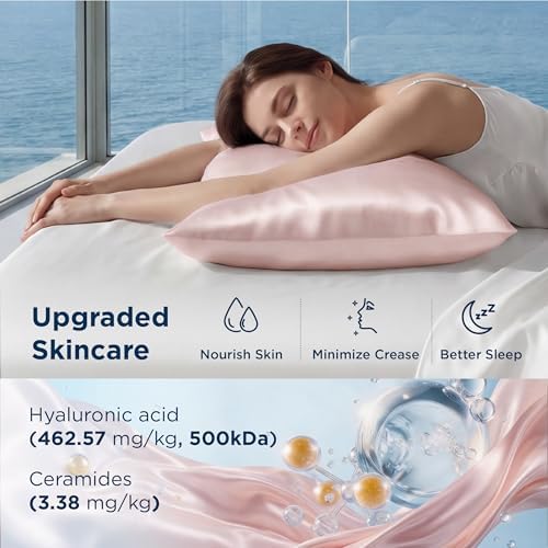 Bedsure Cooling Bamboo Blanket Bundle Cooling Pillow Cases, Cooling