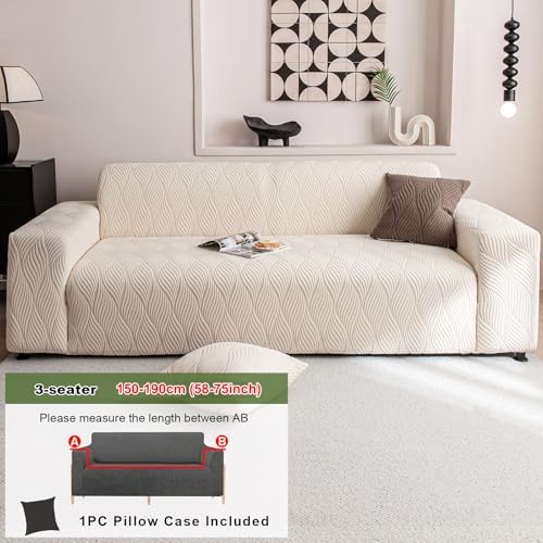 Stretch Sofa Slipcover - Full Coverage Couch Cover for Sofa with